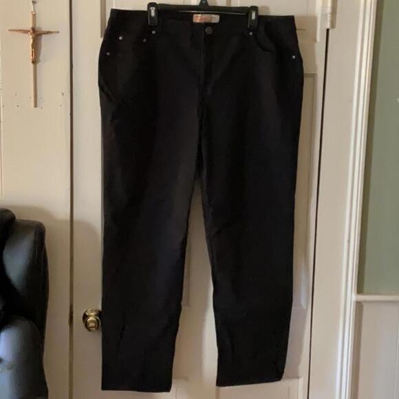 JMS black plus size jeans sz 22W - Picture 1 of 8